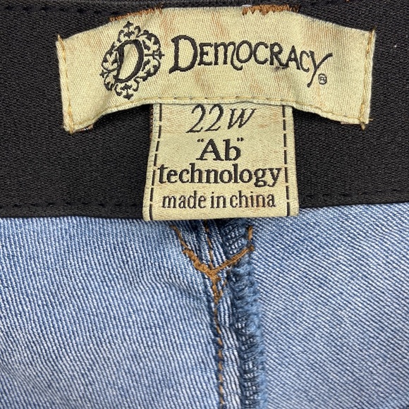 Democracy Ab technology Booty Lift Jegging Jeans size 22w - Picture 7 of 8